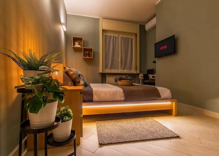 아파트 Charmy & Cozy Panoramic Flat 50m From M4 Stop 밀라노