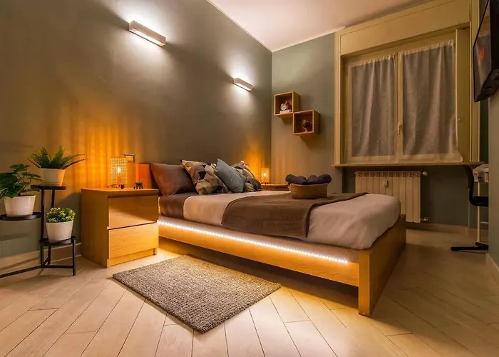 Charmy & Cozy Panoramic Flat 50m From M4 Stop 아파트