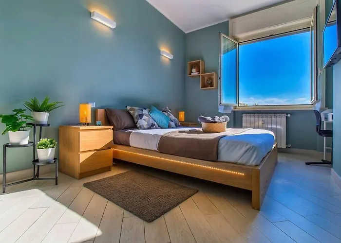 Charmy & Cozy Panoramic Flat 50m From M4 Stop 아파트 밀라노
