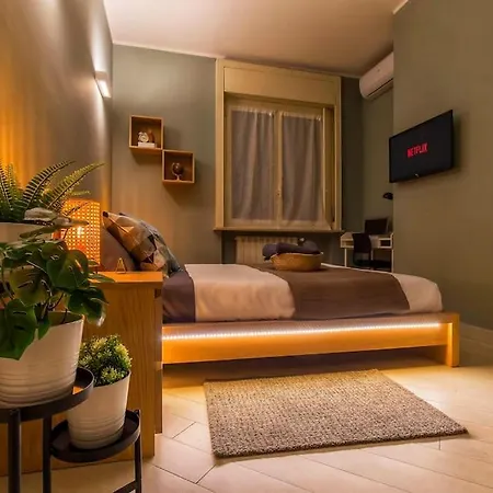 Apartmán Charmy & Cozy Panoramic Flat 50m From M4 Stop Milán