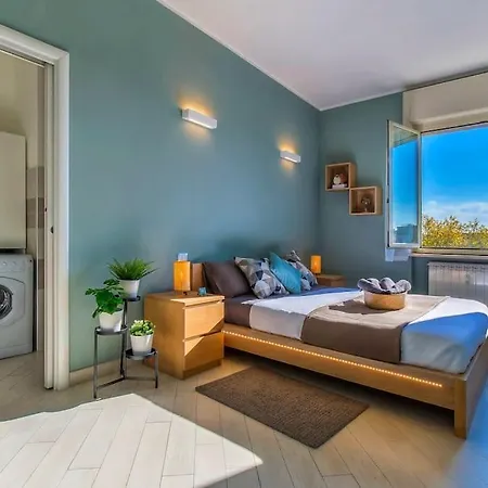 Charmy & Cozy Panoramic Flat 50m From M4 Stop شقة *